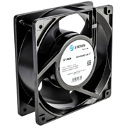[STE-VEN-117N] Ventilador metálico de 6 pulgadas STERENnegro 1 pza