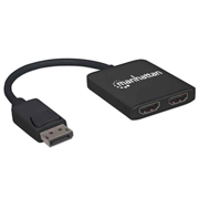 [IC-CO-152716] Video splitter Manhattan 1 dp in:2 HDMI out uHD