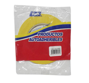 másking tape 133x TUK 3mm x 50m x, amarillo, 1 pza