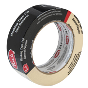 [TUK-ADS-101030] másking tape tipo 110 TUK 36mm x 50m , color crema, 1 pza