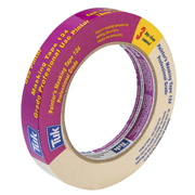 [TUK-ADS-102409] másking tape tipo 124 TUK 18mm x 50m , color crema, 1 pza