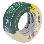 [TUK-ADS-102903] másking tape tipo 129 TUK 48mm x 50m , color arena, 1 pza