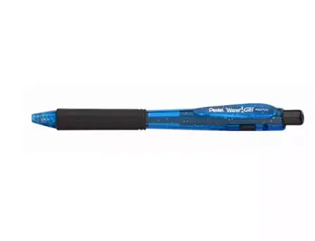 | PTL-BOL-37CRC | Boligrafo retractil Pentel Wow gel colors azul punto 0.7 caja 12 pz