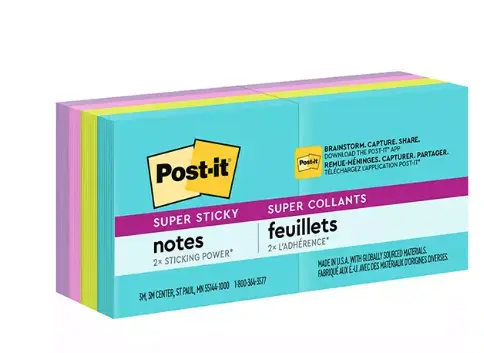 | P3M-PST-071395 | Notas adhesivas mod. 622-8SSMIA Post-it 2x2 pulgadas 8 blocks con 90 hojas