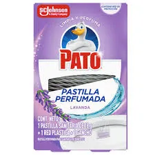 [Nao-020]PATO PASTILLA SANITARIA CON GANCHO AROMA LAVANDA 18G