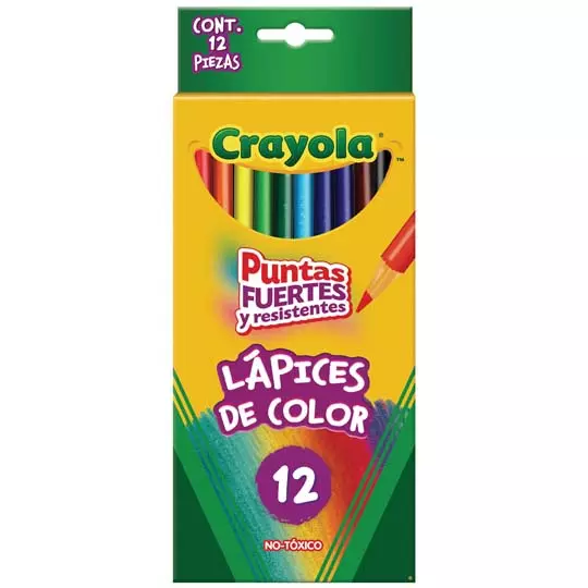 [CRA-COL-684012] Colores redondos Crayola con 12 piezas