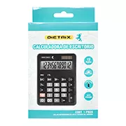 [DIE-CAL-5262] Calculadora de escritorio DIETRIX de 12 dígitos 1 pza