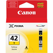 Tanque de tinta Canon CLI-42 amarillo .