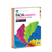 [COP-PAP-FCHROMA] Papel Facia Chromatics carta mix de 10 colores 75 gr