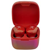[MC-ACC-117247] AUDÍFONOS PERFECT CHOICE BT TWS BRILLANTES PEARL COLOR ROJO