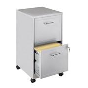 [SPS-AR-16873] Archivero metálico SPACE SOLUTIONS tamaño carta  2 gavetas color gris