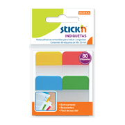 [MAE-BAN-21607] Banderitas MAE etiquetas Stickn 38mm x25mm 4 colores.