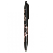 [PIIL-BOL-31550] Bolígrafo fino Frixion Ball Pilot tinta gel borrable, color negro, 1 pieza