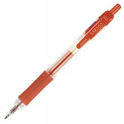 [ZEB-BOL-8852] Bolígrafo sarasa zebra, punto fino 0.5 mm, color rojo, 1 pieza