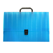 [ESS-POR-F915A] Caja porta documentos Oxford oficio color azul