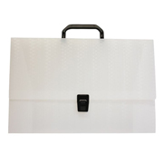 [ESS-POR-F915B] Caja porta documentos Oxford oficio color blanco
