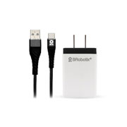 [BR-CO-963325] Cargador USB Brobotix v3.0+cable tipo c negro