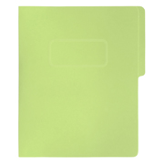 [FTC-FOL-3022] Carpeta pressboard con broche Fortec carta color verde claro, paquete c/10 pzas