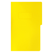 [FTC-FOL-3033] Carpeta pressboard con broche Fortec oficio color amarillo, paquete c/10 pzas