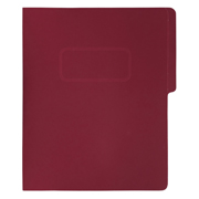 [FTC-FOL-3025] Carpeta pressboard con broche Fortec ta color caoba, paquete c/10 pzas