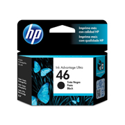 [HP-TIN-CZ637AL] Cartucho de tinta negra HP 46 advantage .