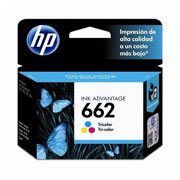 [HP-TIN-CZ104AL] Cartucho de tinta tricolor HP 662 .