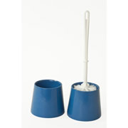 [CAS-CEP-3602A] Cepillo con base para wc El castor colorazul