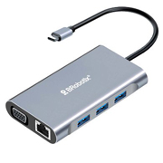 [BR-CO-6001202] Docking 7 en 1 HDMI RJ45 USB tipo c .