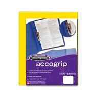 [ACO-CAR-P0964] Folder accogrip carta ACCO color amarillo con palanca