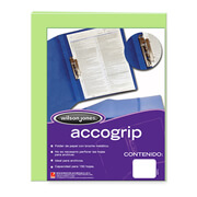 [ACO-CAR-P0966] Folder accogrip carta ACCO color verde claro con palanca
