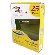 [ACO-FOL-P3636] Folder colgante carta ACCO color verde .