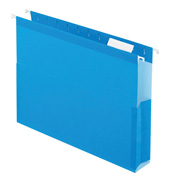 [ESS-FOL-59203] Folder colgante fondo caja Pendaflex carta color azul caja con 25 pzas