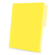 [ESS-FOL-02512AM] Folder de color Pendaflex carta color amarillo ceja 1/2 caja con 25 pzas