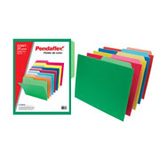 [ESS-FOL-02512SI] Folder de color Pendaflex carta color surtido intenso ceja 1/2 caja con 25 pzas