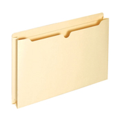 [ESS-FOL-3045D10] Folder manila tipo bolsa Globe-Weis oficio color crema caja con 10 pzas