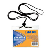 [MAE-GAF-GFT10HC] Gafete transparente horizontal marca maecaja con 50 piezas