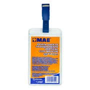 [MAE-GAF-10V] Gafete transparente vertical marca mae 1pieza