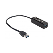 [IC-CO-163828] Hub Manhattan USB v2.0  3 ptos y v3.0 .