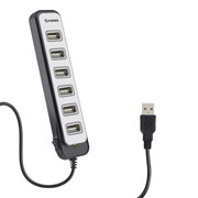 [STE-HUB-537] Hub usb de 7 puertos STEREN 1 pza .