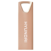 [ME-HYD-U2BK16RG] Hyundai Bravo Deluxe Keychain USB 2.0 16GB  Rosa Gold