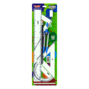 [BAC-GEO-ND5050] Juego de geometría Baco modelo E5050 5piezas