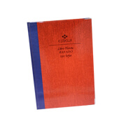 [EST-CUA-99] LIBRO FLORETE FORMA FRANCESA RAYA 1 PIEZA 192 HOJAS