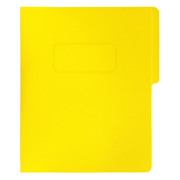 [FTC-FOL-3023] LM-Carpeta pressboard con broche Fortec ta color amarillo, paquete c/10 pzas