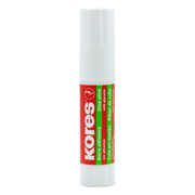 [KOR-PEG-BA8] Lápiz adhesivo Kores en barra, color blanco de 8 grs, 1 pieza