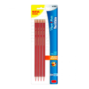 [BER-LAP-104001] Lápiz checador Verithin rojo tarjeta 4 piezas