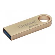 [ME-KIN-DTSE9G3] MEMORIA USB KINGSTON 64GB METALICA COLORORO