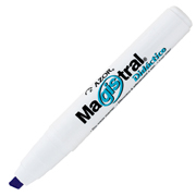 [AZO-MAR-8350AZ] Marcador Magistral Didáctico punta cincel 6 mm color azul 1 pza