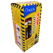 [AZO-MAR-1500ROC] Marcador permanente Signal Mega punta ncel 6 mm color rojo caja con 6 pzas