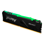 [ME-KIN-KF432BA8] Memoria RAM Kingston Fury Beast Black RGB DDR4, 3200Mhz, 8GB Dimm