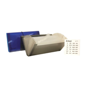 [ESS-CAR-F159] Mini archivo expandible Oxford colores surtidos translucidos 1 pza